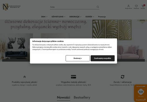 nowoczesnedekoracjedodomu.pl