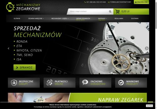 mechanizmyzegarkowe.pl