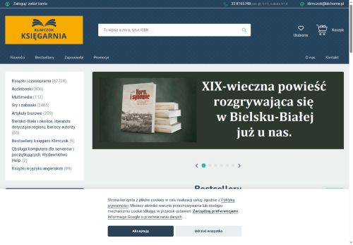 ksiegarniaklimczok.pl
